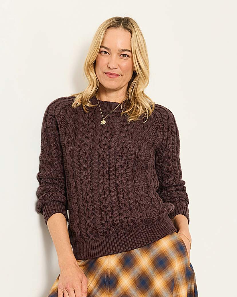 Fatface Bryony Cable Jumper