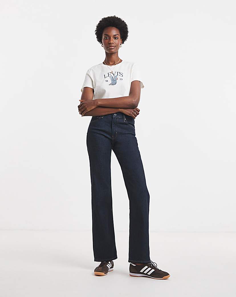 Levi's Women's Indigo 723 High Rise Straight Jean - Image 3