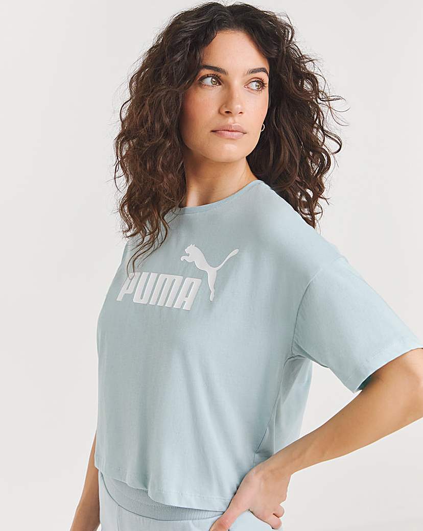 PUMA Essential Cropped Logo T-Shirt