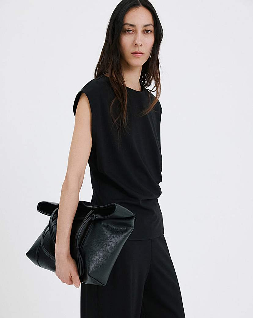 Mango Black T-Shirt Candelo - 1XL