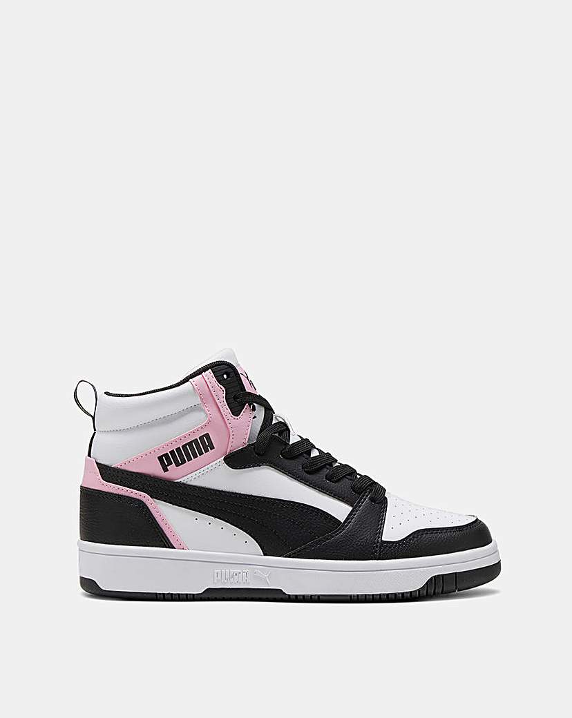 Puma Rebound v6 Trainers - Black/White