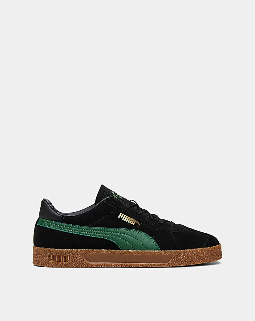 Green puma trainers on sale