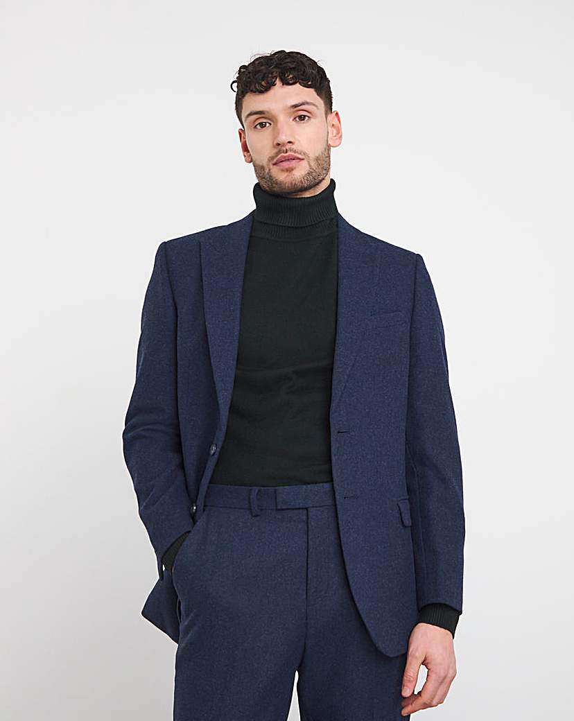Tweed Regular Fit Suit Jacket