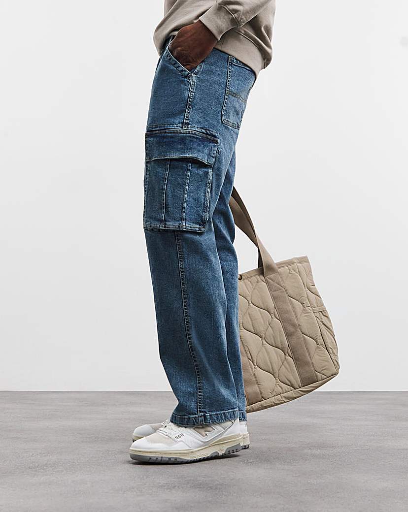 Loose Cargo Jean - Stonewash