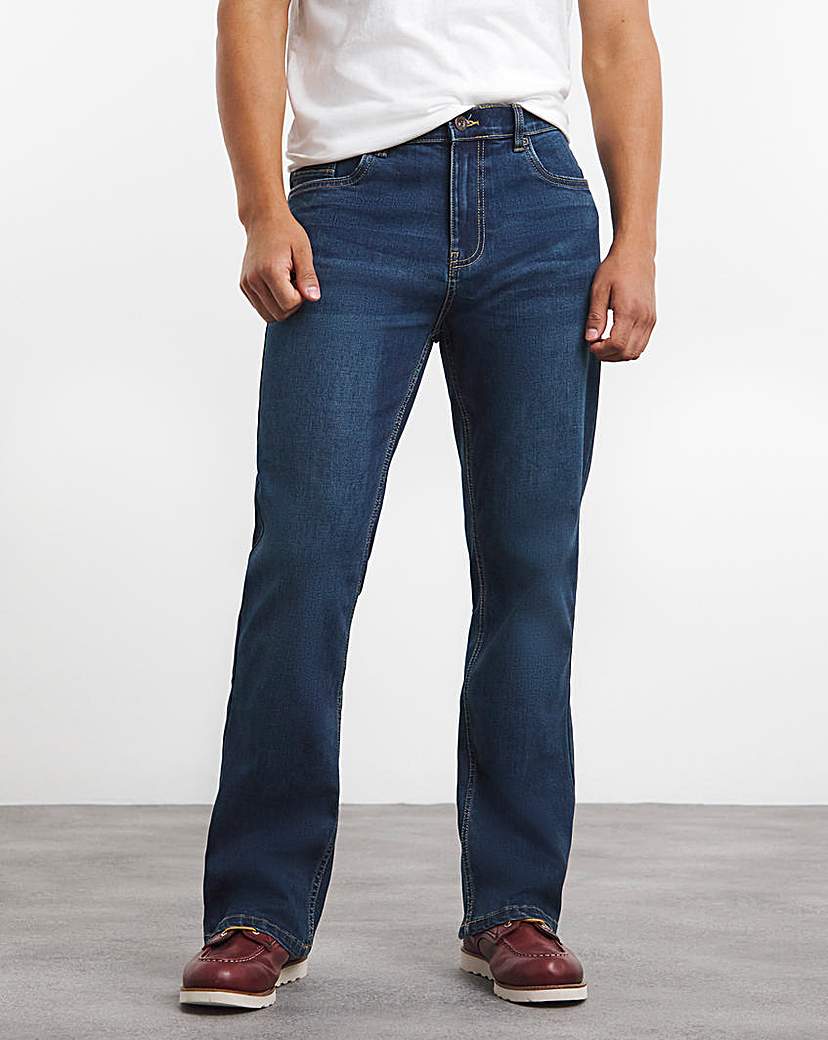 Bootcut Fit Stretch Jean