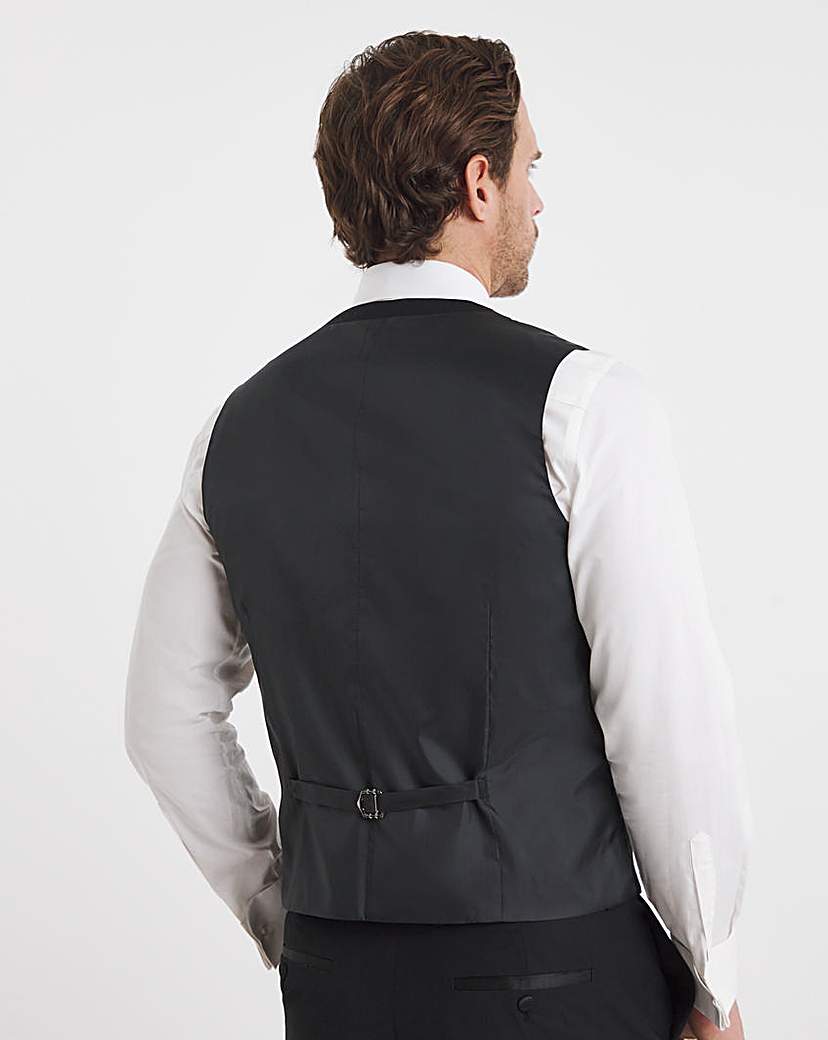 Premium Textured Tuxedo Waistcoat