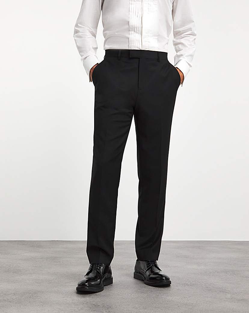 premium textured tuxedo trouser