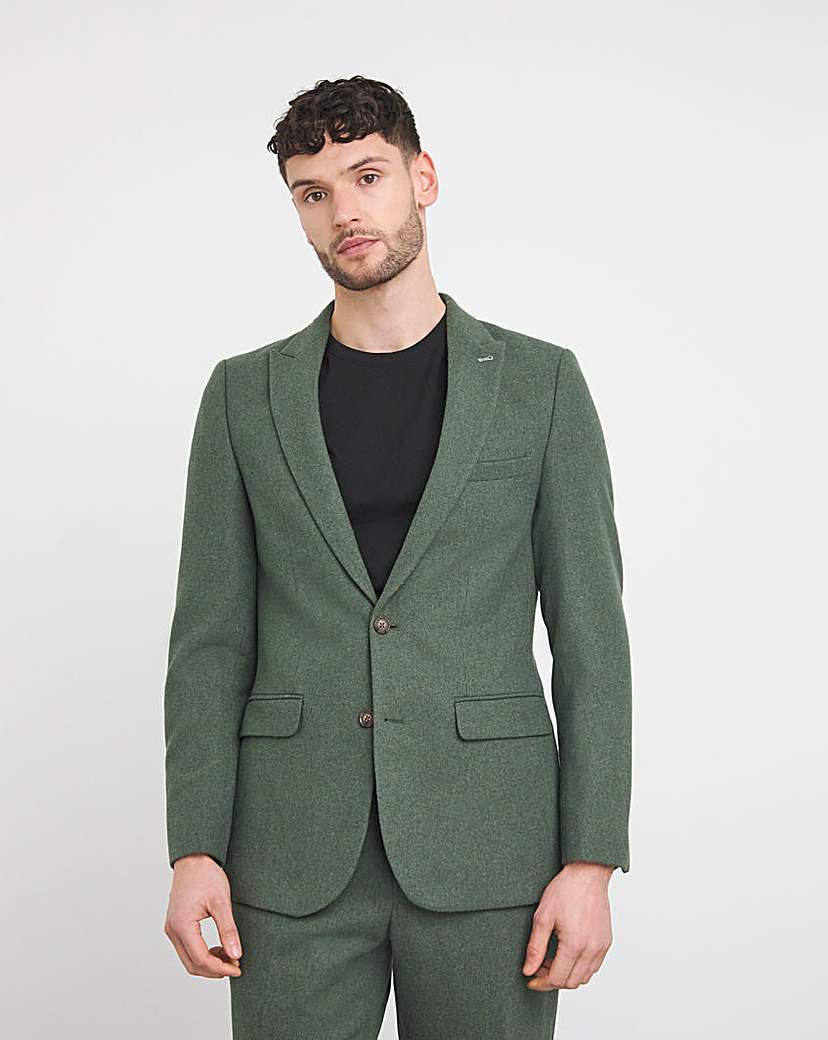 Green donegal tweed outlet suit