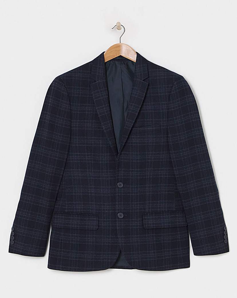 Regular Fit Check Suit Jacket