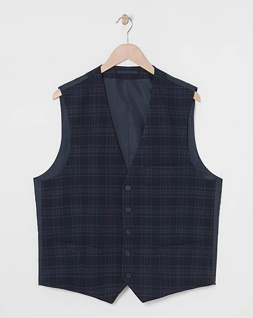 Regular Check Waistcoat