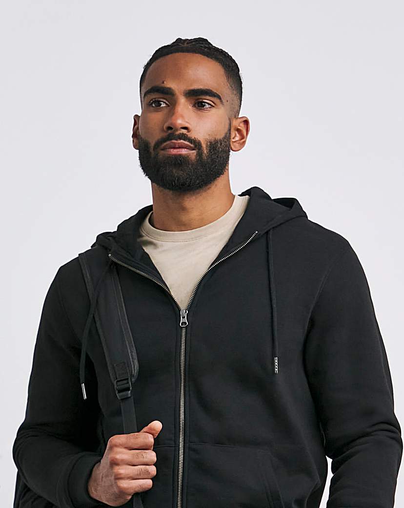 Full Zip Hoodie Extra Long