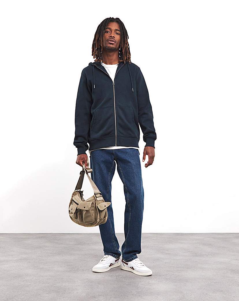 Full Zip Hoodie Long