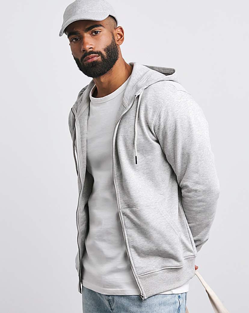 New In - Full Zip Hoodie Extra Long