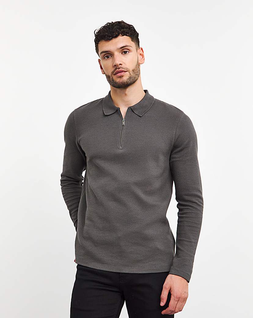 Premium 100% Mercerised Zip Polo