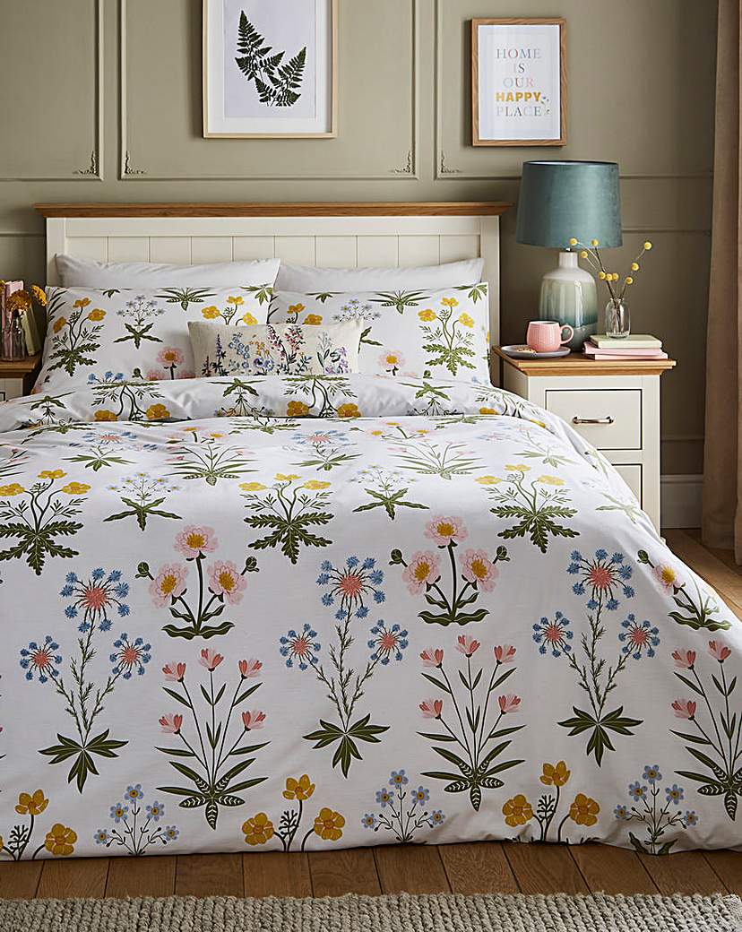 Julipa Botanical Print Duvet Cover Set