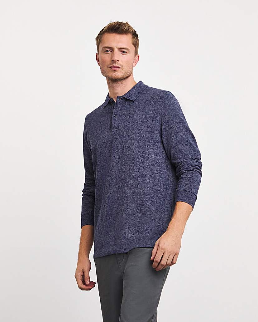 Grindle Pique Polo Long Sleeve