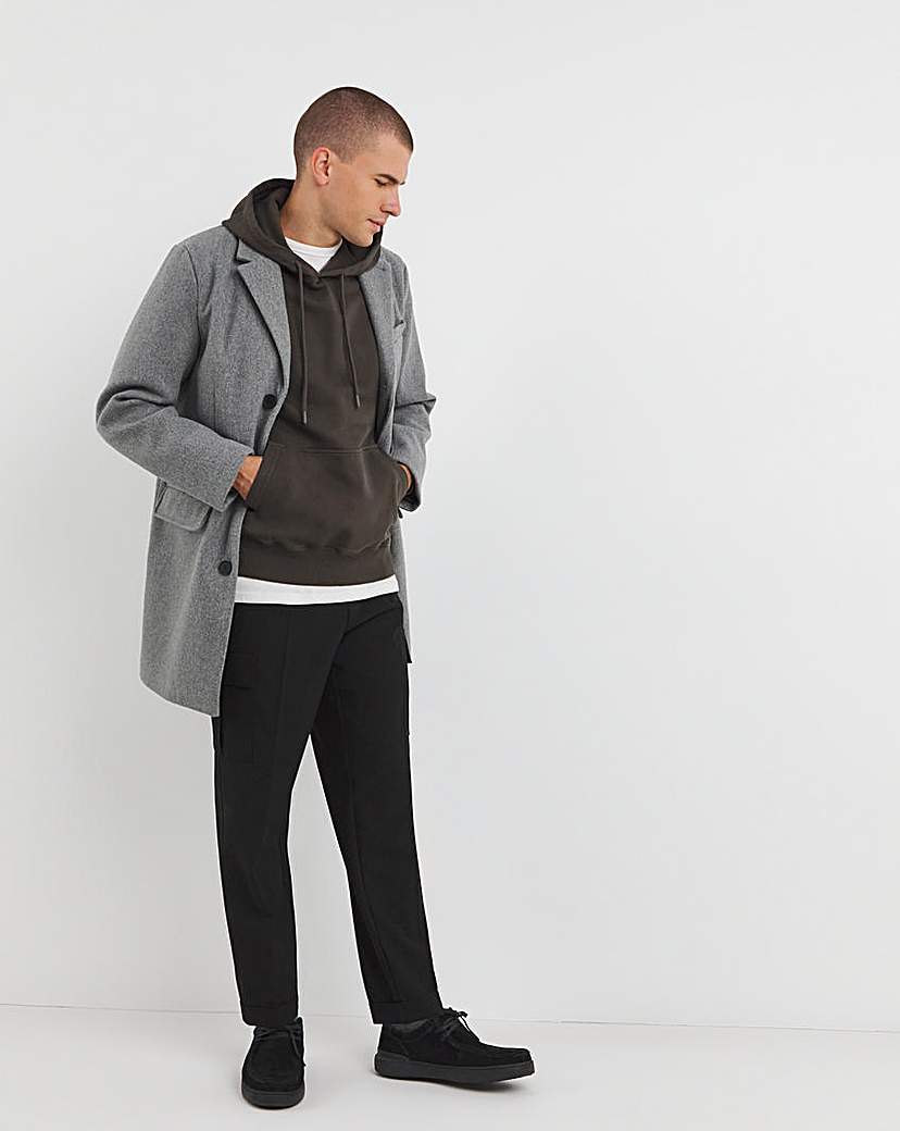 Garment Dyed Relax Fit Overhead Hoodie
