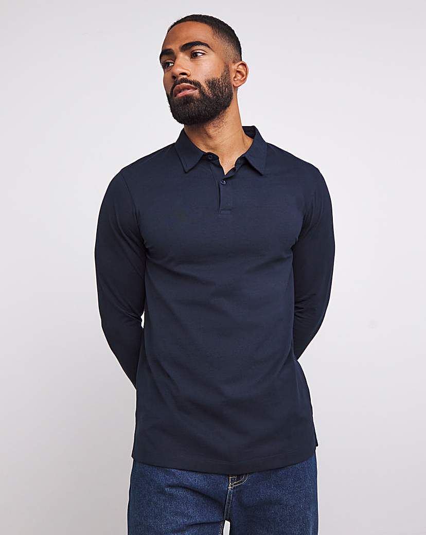 Long Sleeve Jersey Polo