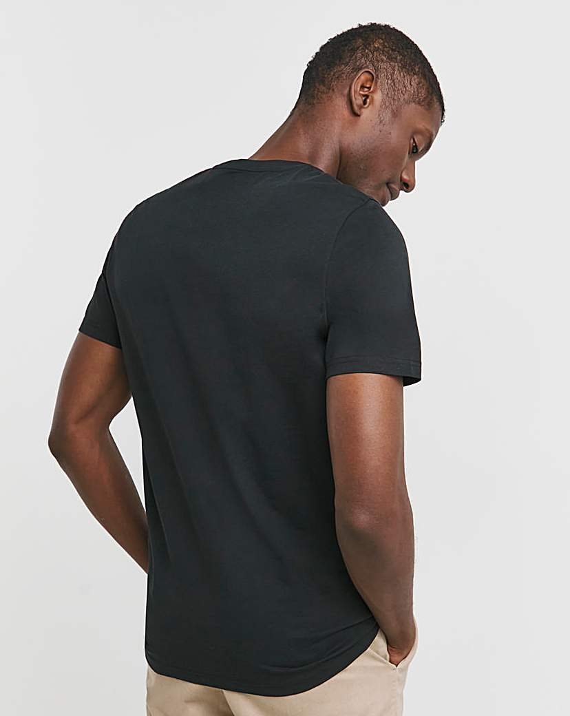 5 Pack Multi V Neck T-Shirts Long
