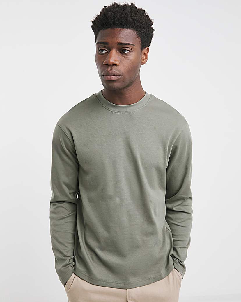 New In - Relaxed Fit Interlock Longsleeve T-Shirt