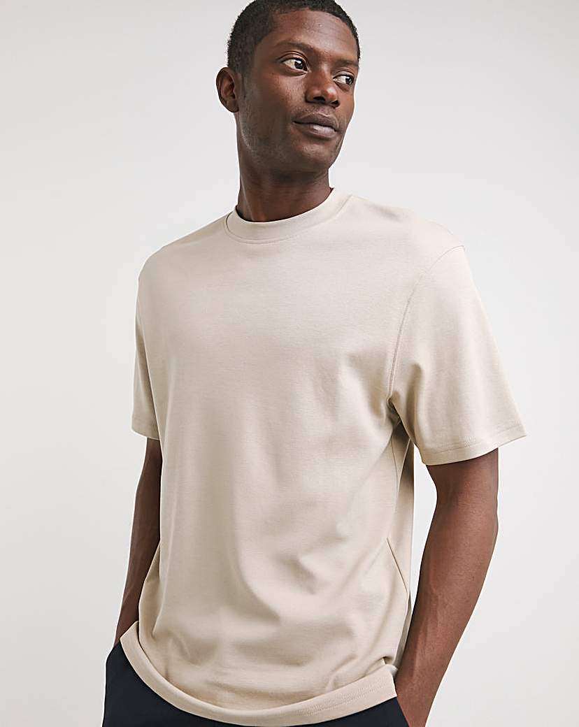 Relaxed Fit Interlock T-Shirt