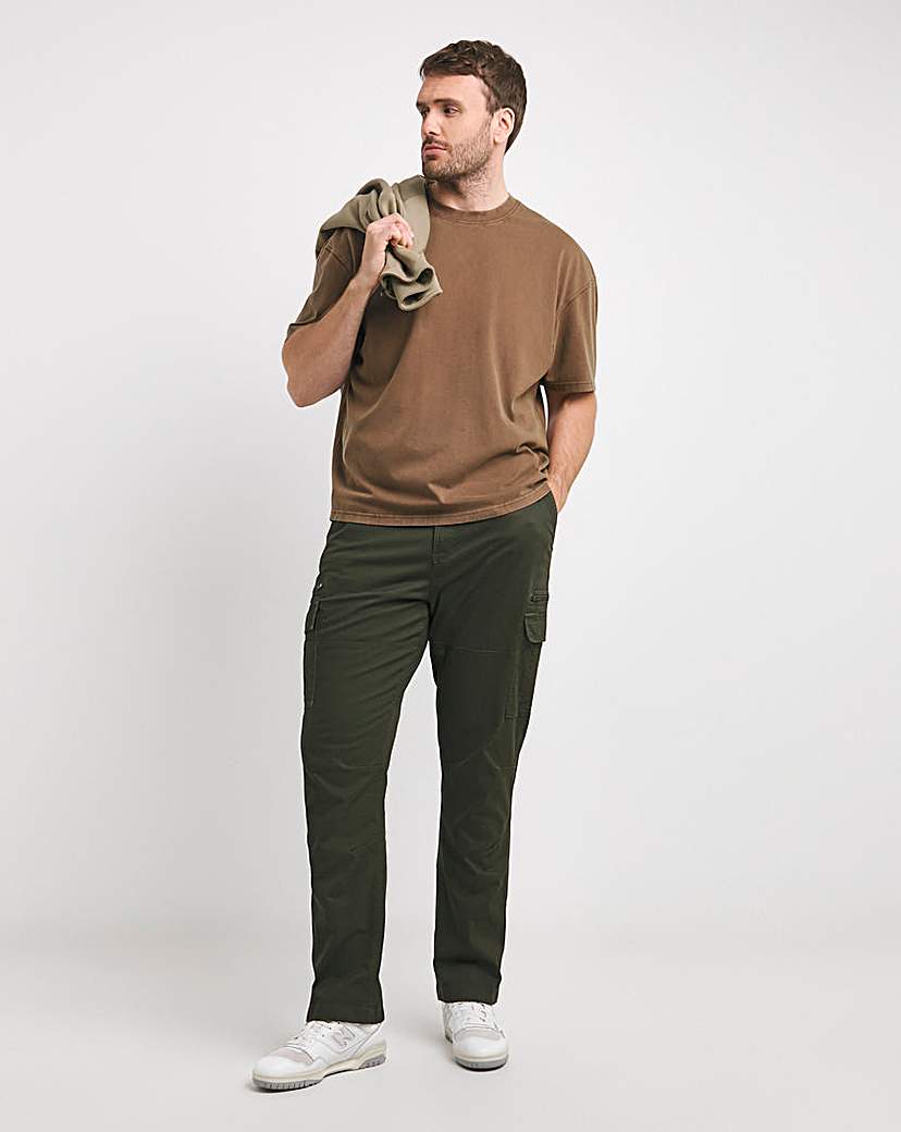 Relaxed Fit Acid Wash T-Shirt