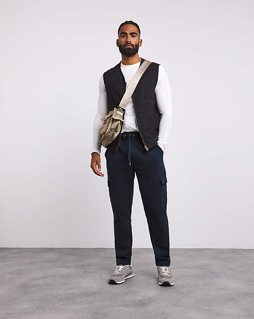 Open Hem Cargo Jogger