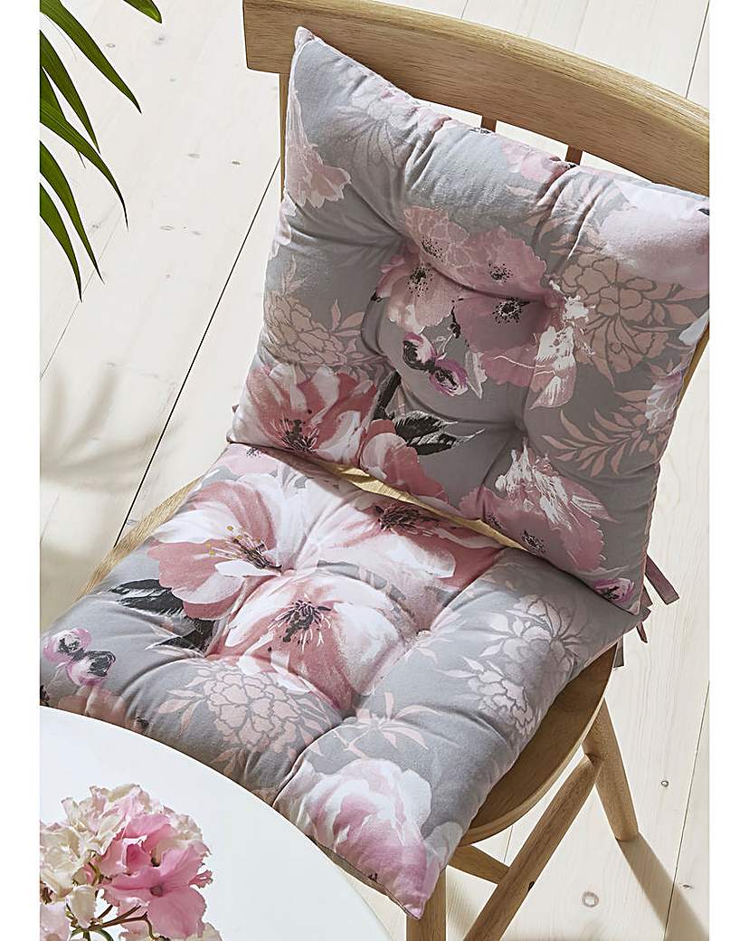 Cl Dramatic floral Seat Pads