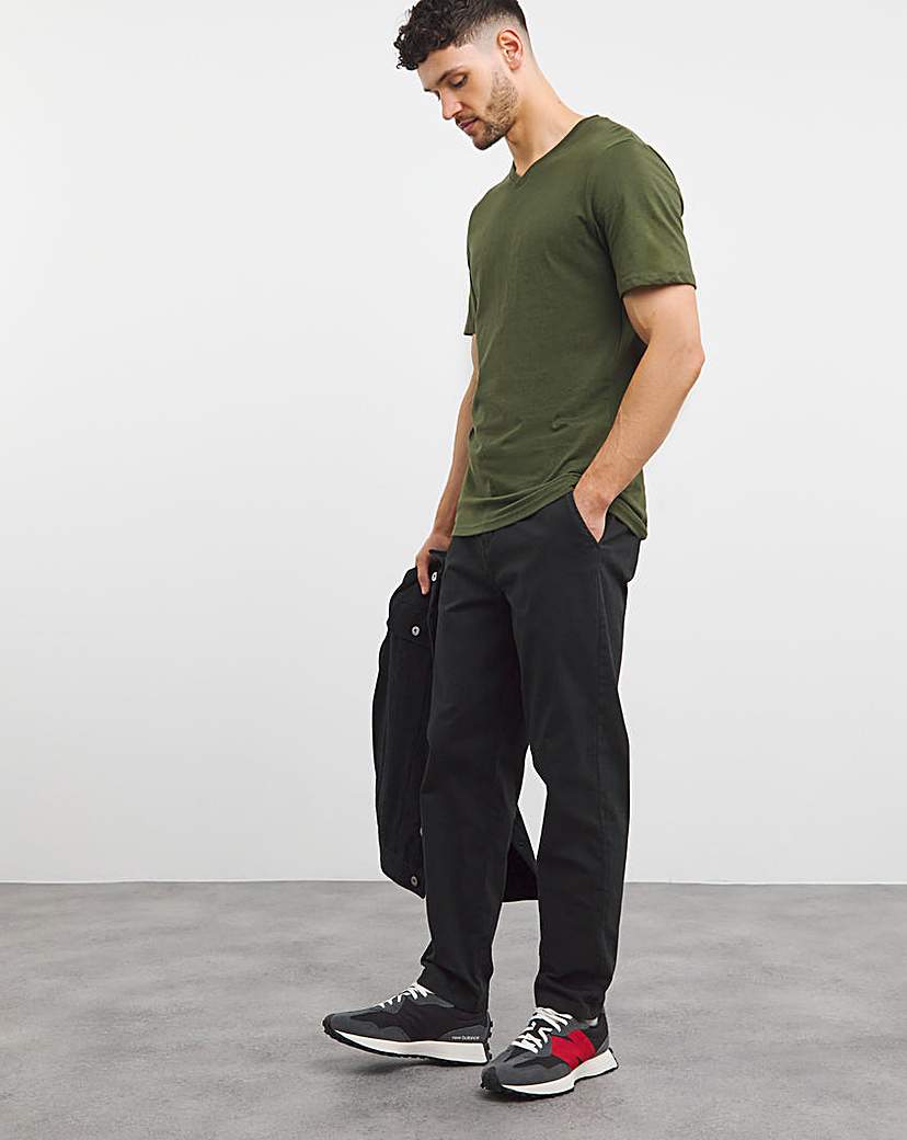 7 Pack Pure Cotton V Neck T-Shirts