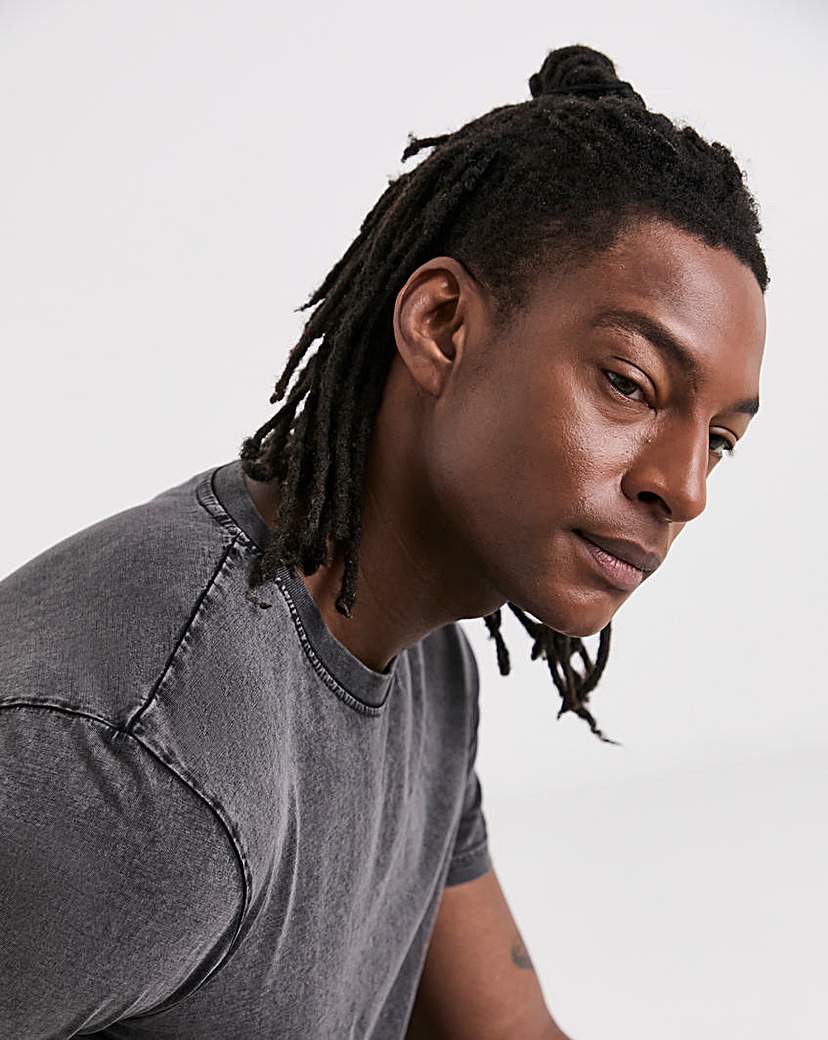 Relaxed Acid Wash Fit T-Shirt