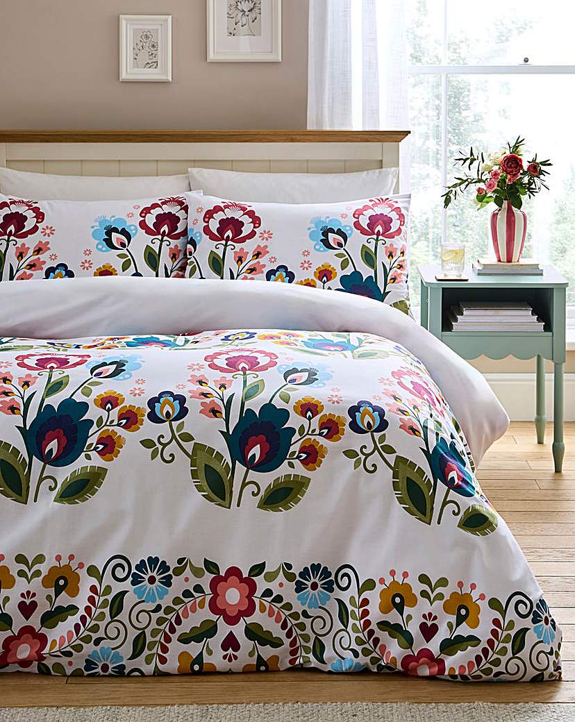 Julipa Folk Bouquet Duvet Set