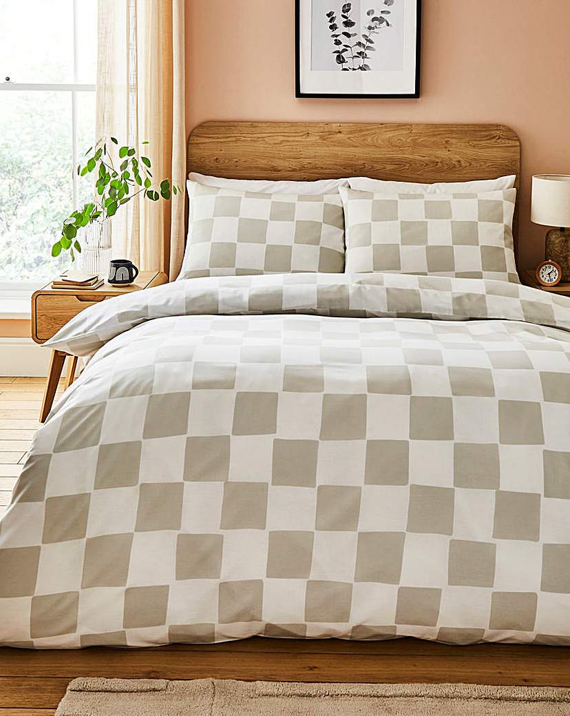 Gray & Osbourn Chequerboard Duvet Set