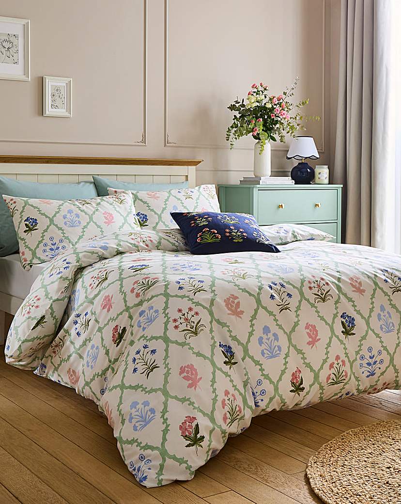 Julipa Zoey Floral Duvet Set