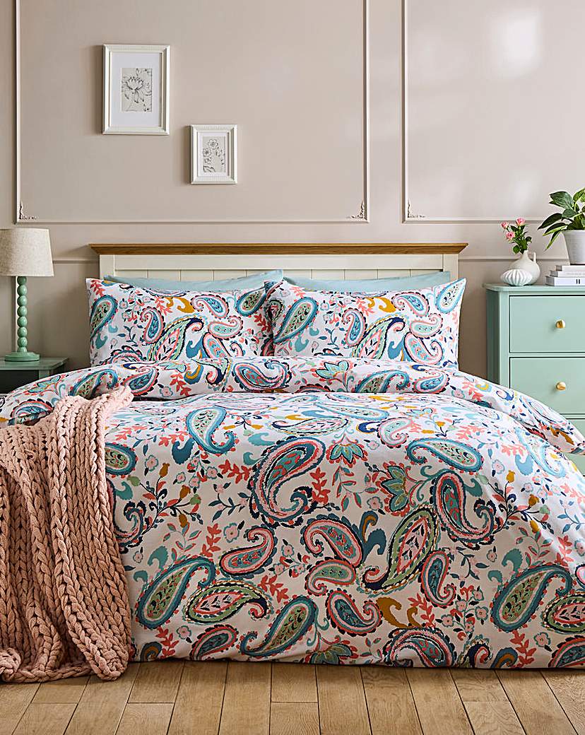 Julipa Paisley Floral Duvet Set