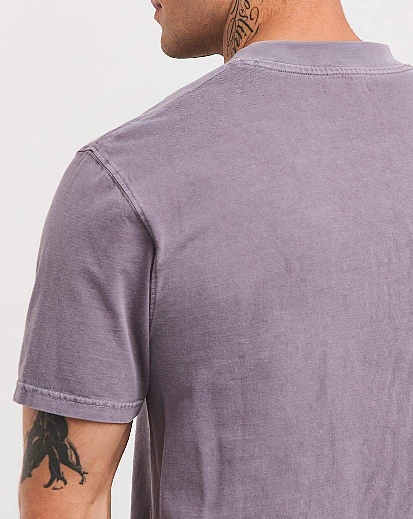 Relaxed Fit Acid Wash T-Shirt