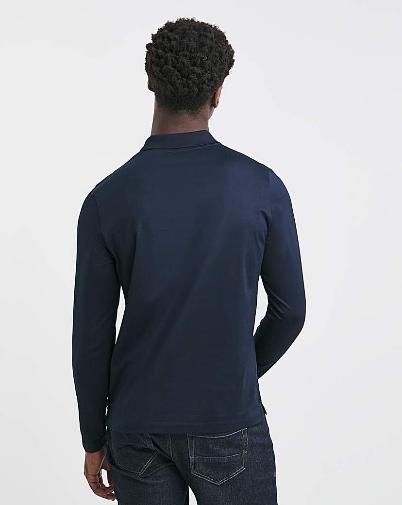 Premium 100% Mercerised Zip Neck Polo