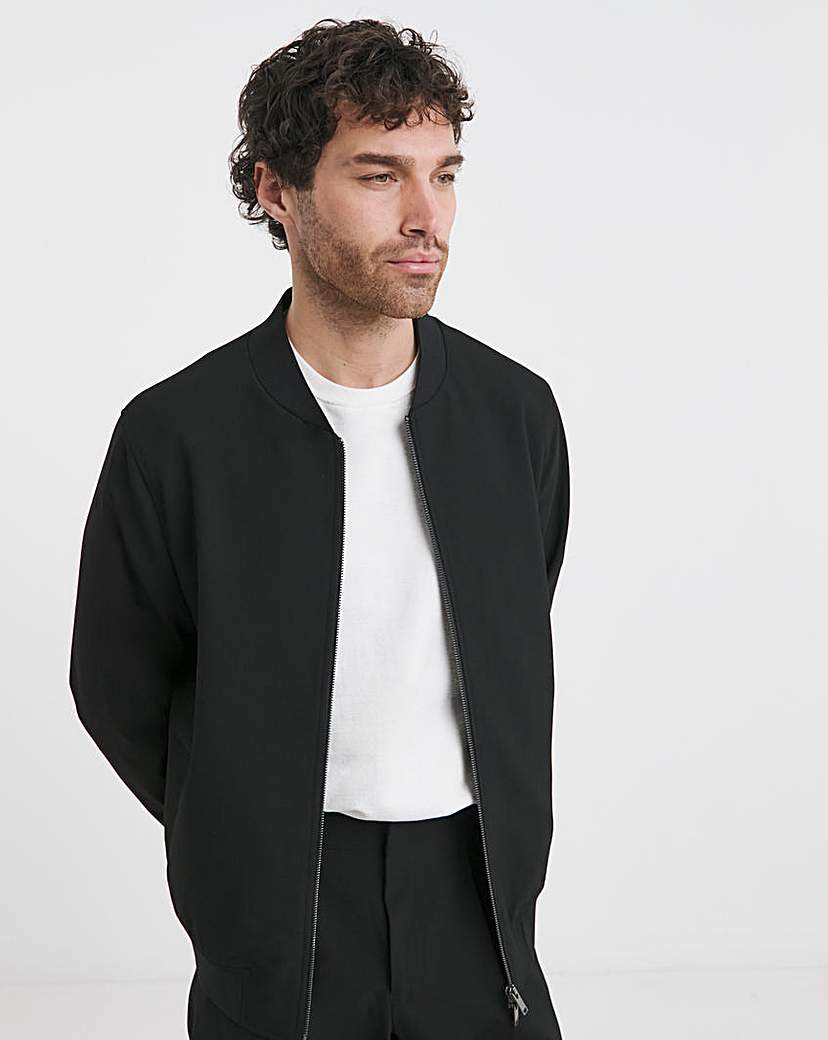 New In - Premium Tailored Bomber Jacket