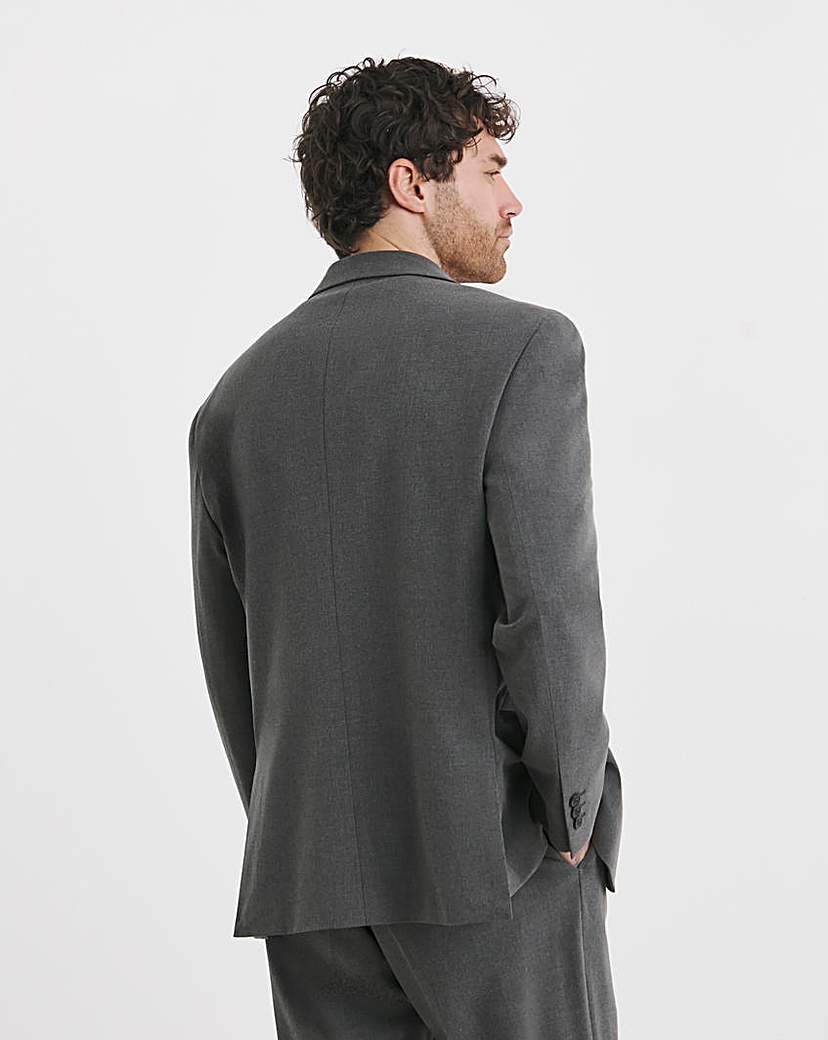Tailored Relaxed Fit Stretch Blazer