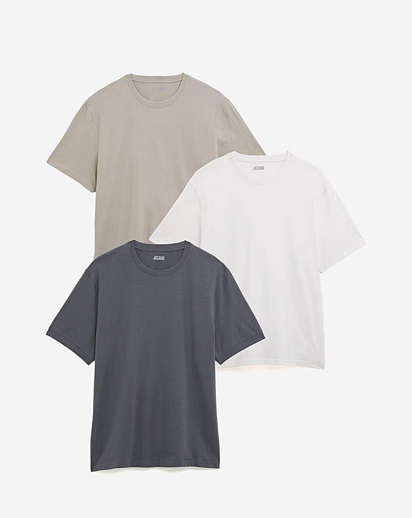 3 Pack Relaxed Fit T-Shirts