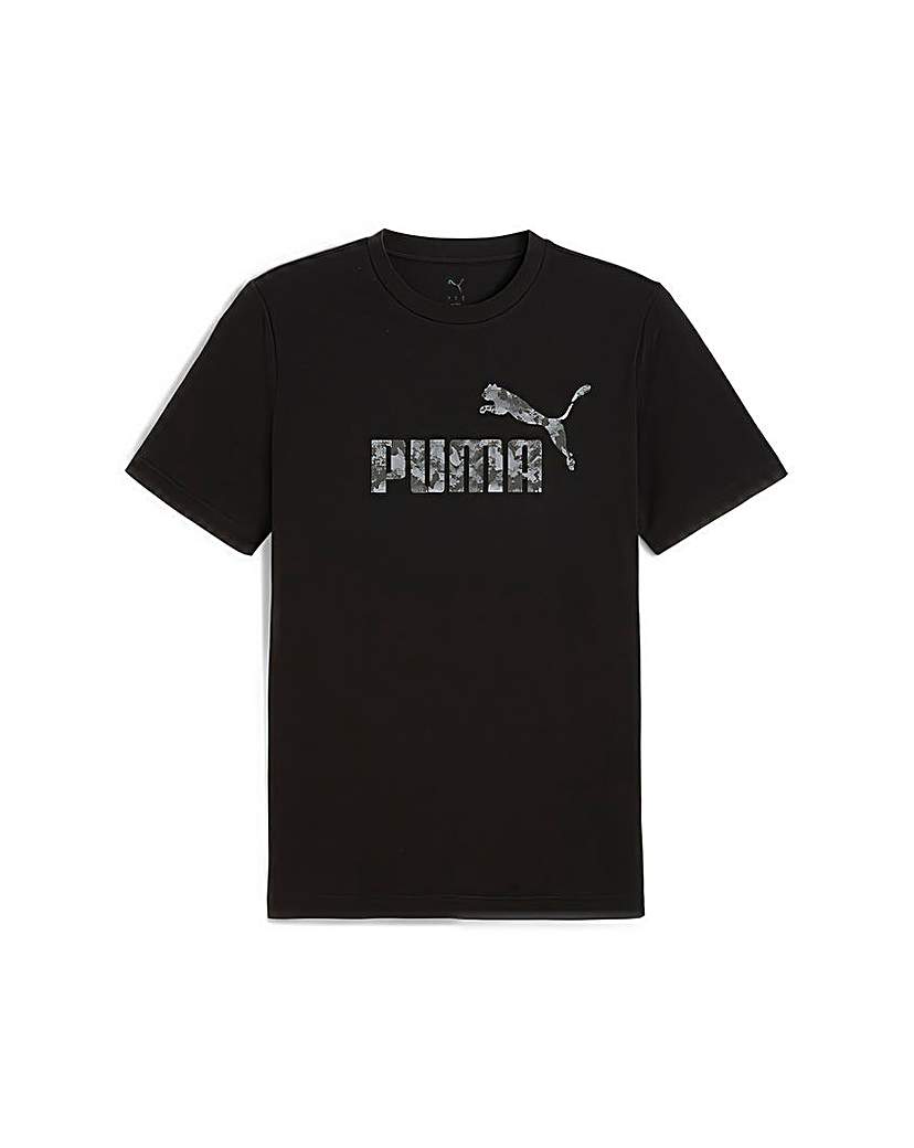 New In - PUMA Essentials Camo Logo T-Shirt