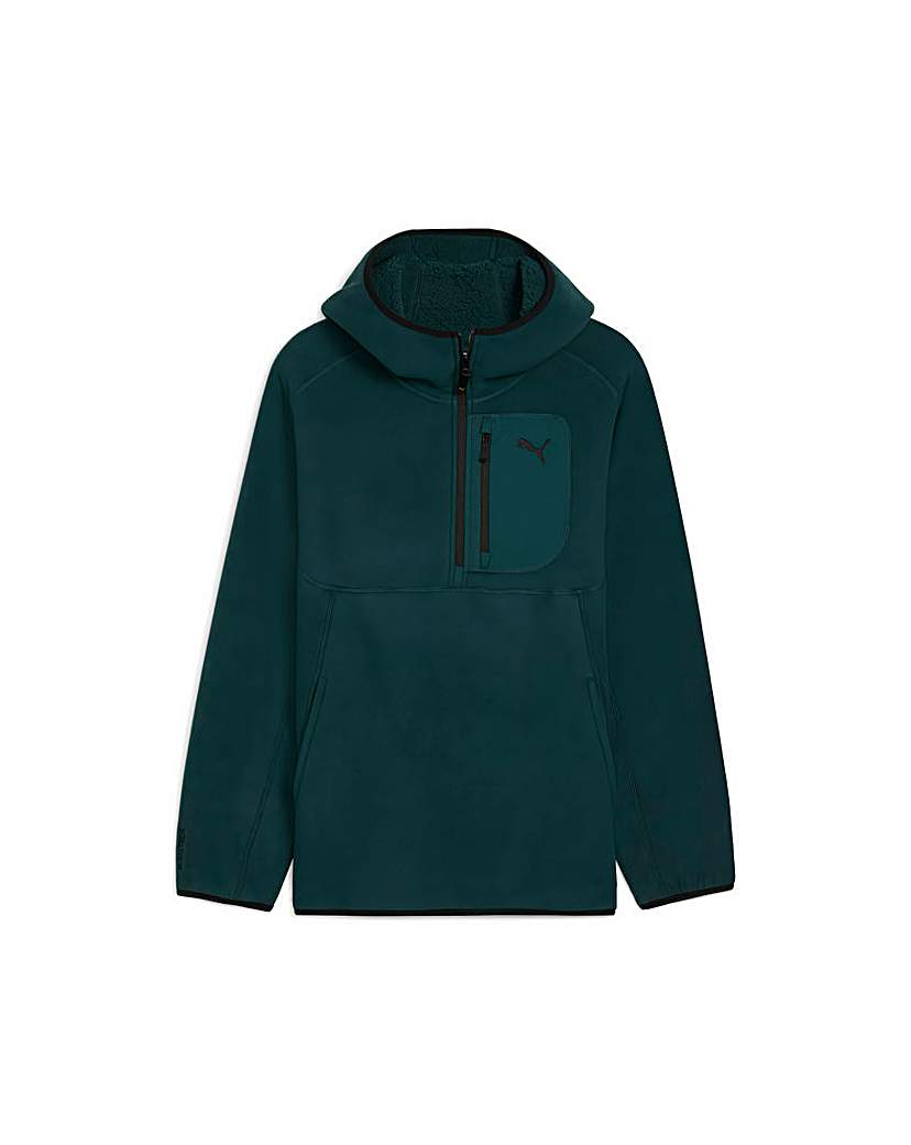 New In - PUMA Tech Borg 1/2 Zip Hoodie