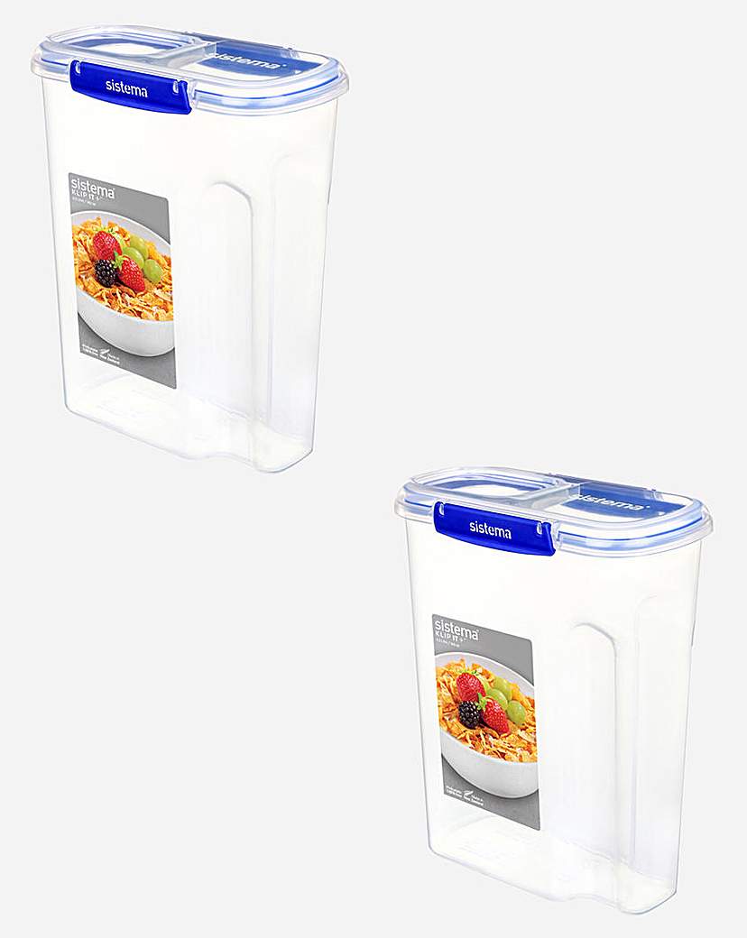 Sistema KlipIt+ Cereal Container Set