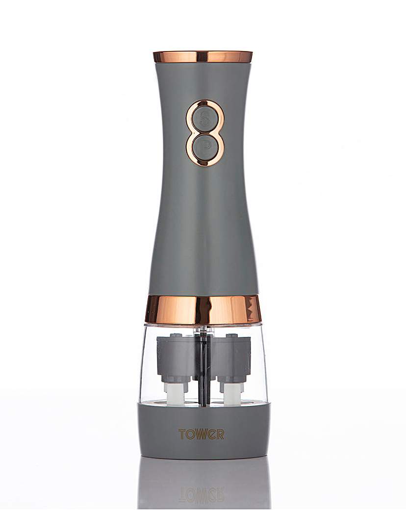 Image of Tower Cavaletto Salt & Pepper Mill Grey
