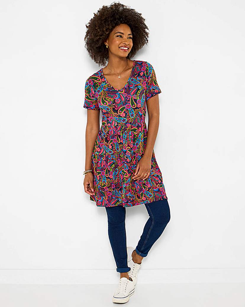 Joe Browns Summer Paisley Jersey Tunic Top | Ambrose Wilson