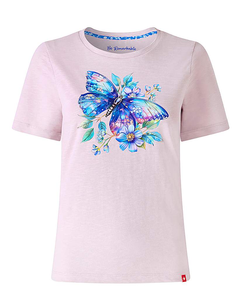 New In - JB Beautiful Butterfly Graphic Tee
