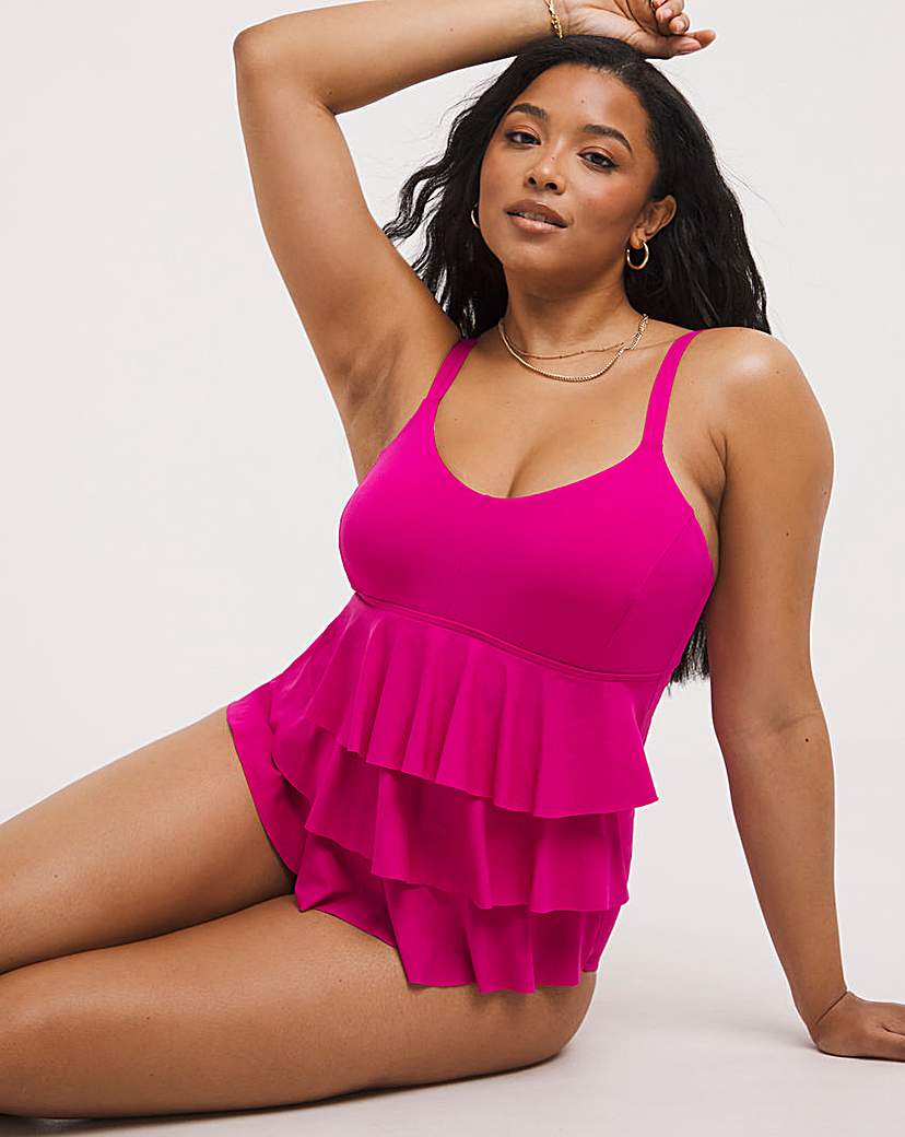 Plus Size Ruffle Swimsuit Simply Be