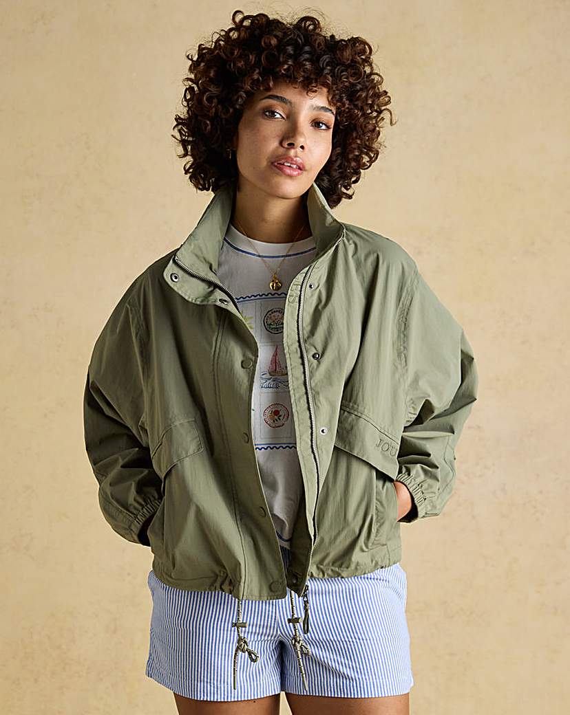 Joules Hove Coat Khaki Joules Size 10