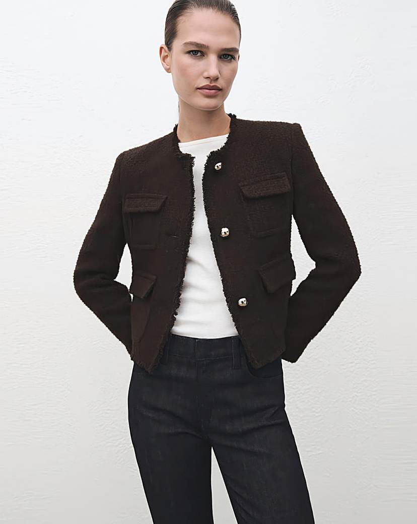 Mango Brown Jacket - 1XL