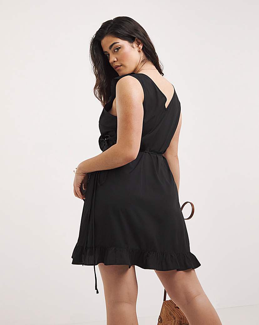 Value Wrap Over Beach Dress