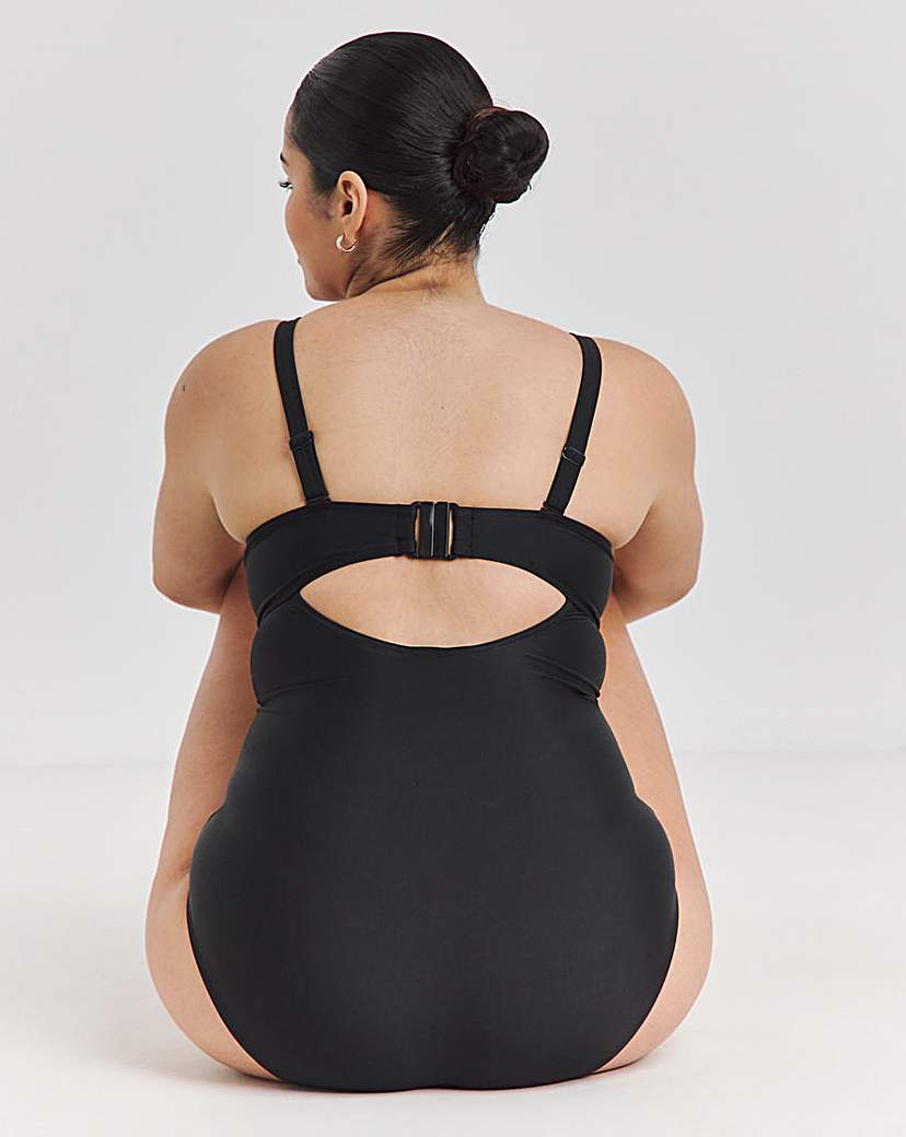 Figleaves Tailor Bandeau Swimsuit